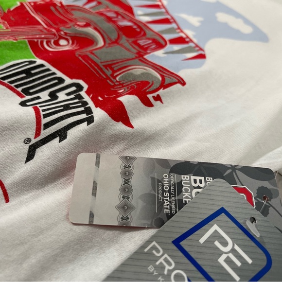 Ohio State Mens Long Sleeve Shirt OSU Buckeyes T-Shirt - Picture 4 of 6